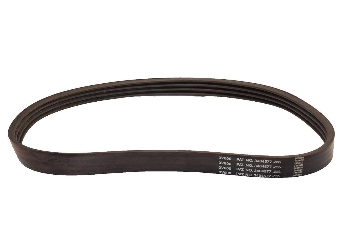 (No name) 4-Ribbed V-Belt 4/3V600 3V600/4 4-3V600 3V600 456D  Made in USA (NEW)