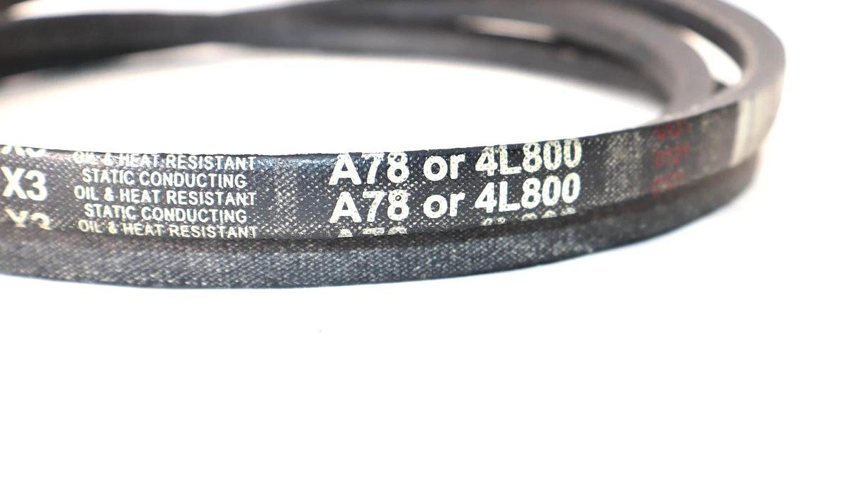 (NEW - Lot of 2) BESTORQ A78 , A-78 , 4L800 V-Belt