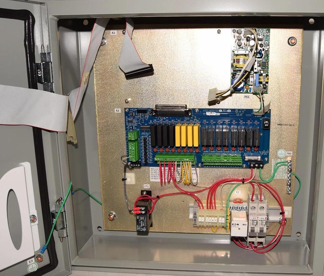 Used M&M Refrigeration Reciprocating Compressor ControlPanel M100408G11 Missing Board