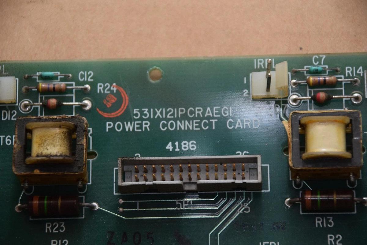 Used GENERAL ELECTRIC F31X121PCRAEG1 531X121PCRAEG1 POWER CONNECT CARD