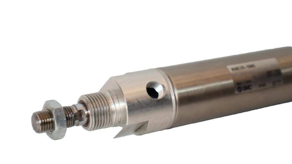 (NEW) SMC NCMC125-0300C , NCMC1250300C 1.7MPa Pneumatic Cylinder