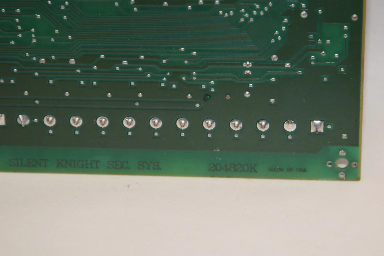 Used SILENT KNIGHT 204820K 122455 Security System Module Board