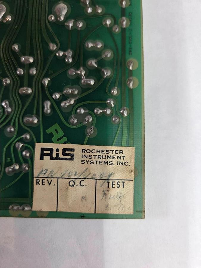 Used RIS ROCHESTER Circuit Board Card AN102 C-1013-539 C-1013-540 REV A