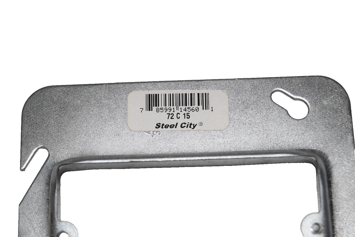 Thomas & Betts Galvanized Steel Cover 72 C 15 4-11/16" 1" High (New Box 10)