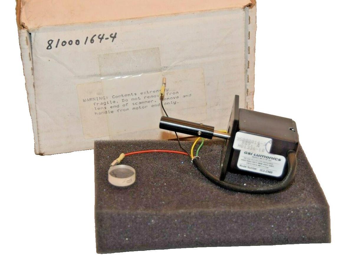 GSI LUMONICS Scanning Head Motor 000-Z585 OOO-Z585 35000014-3 Rev A  (NEW)