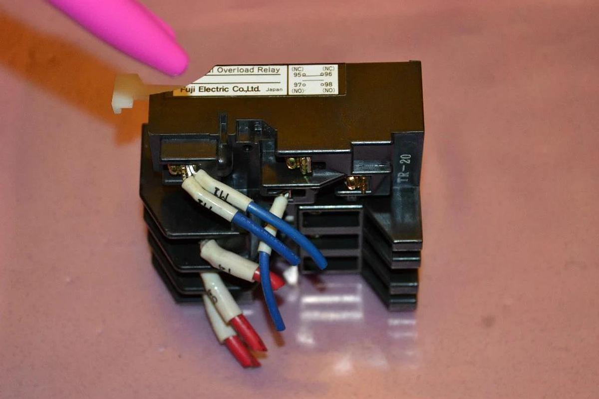 Used FUJI ELECTRIC THERMAL OVERLOAD RELAY TR-1SN/UL TR 1SN/UL TR1SNUL 1NROFW