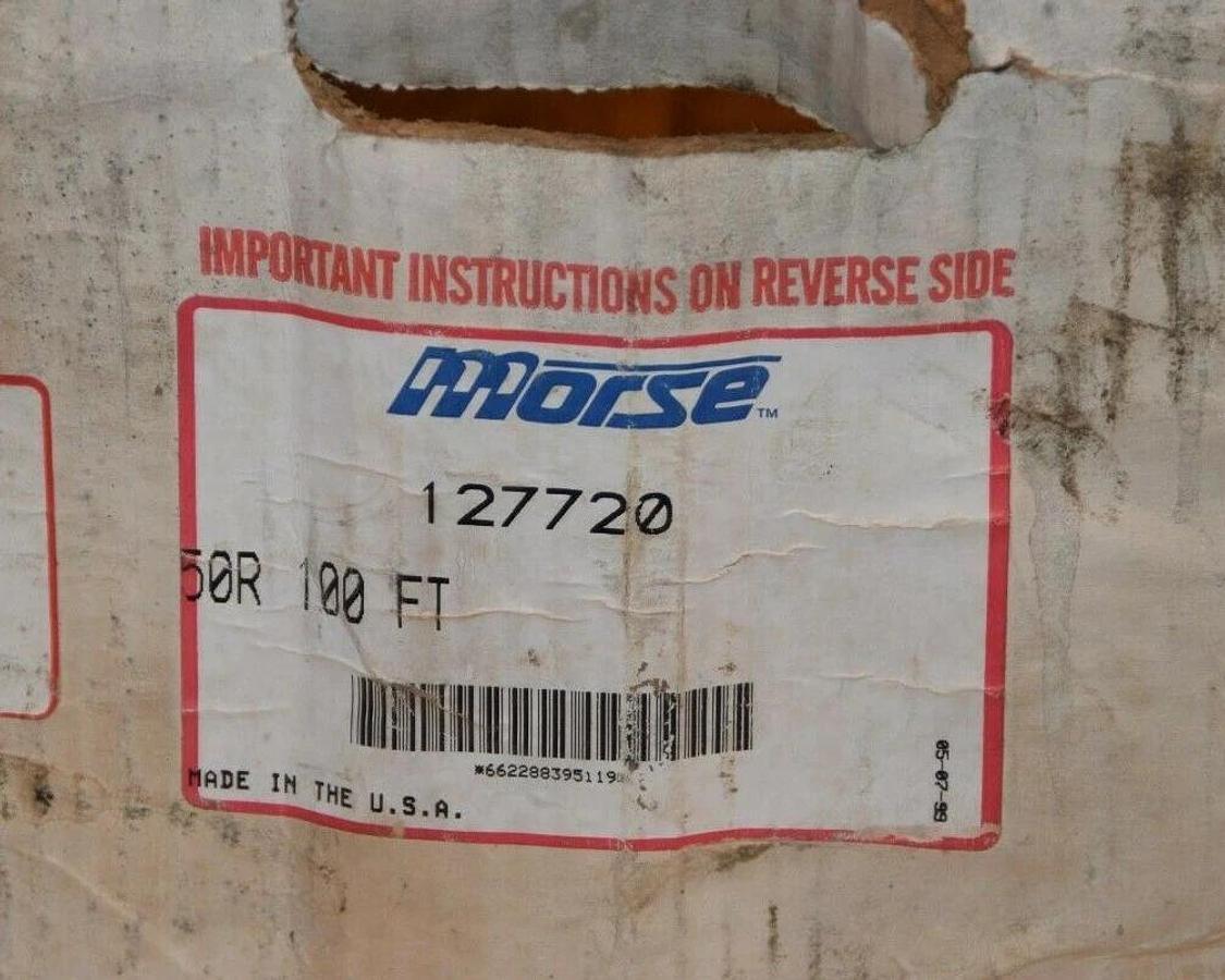 (NEW) MORSE 127720 50R 100' Roller Chain