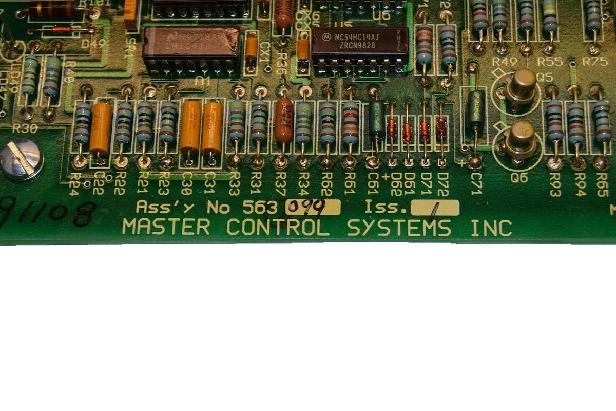 Used MASTER CONTROL SYSTEMS EC-AT ECAT 563099 Accelerate Timing Module Board Card