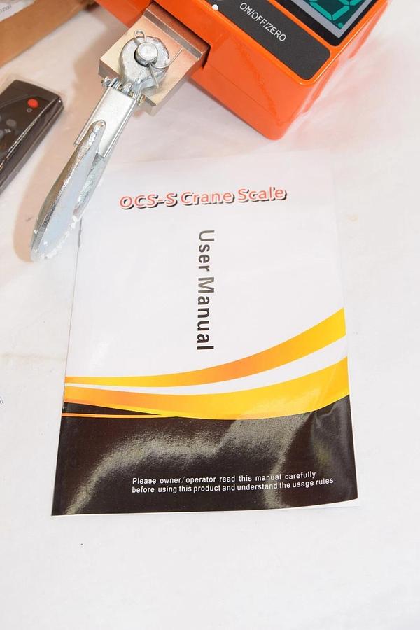 OCS-S 1000KG High precision Aluminum Digital Crane Scale LED Display NEW