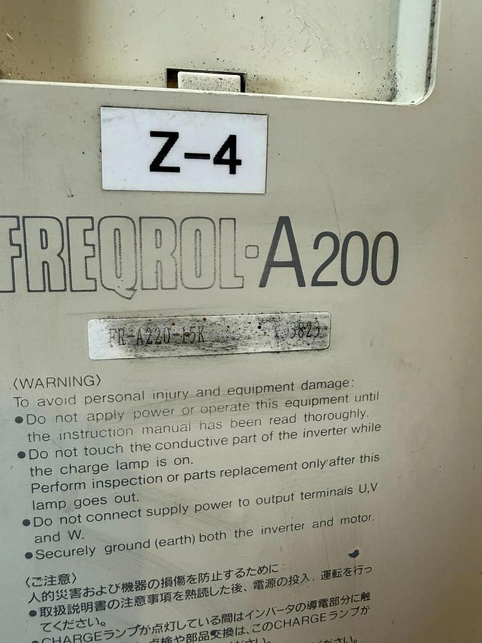 Used Mitsubishi Freqrol A-200 20HP Inverter Drive FR-A220E-15K-TF2 FRA220E15KTF2