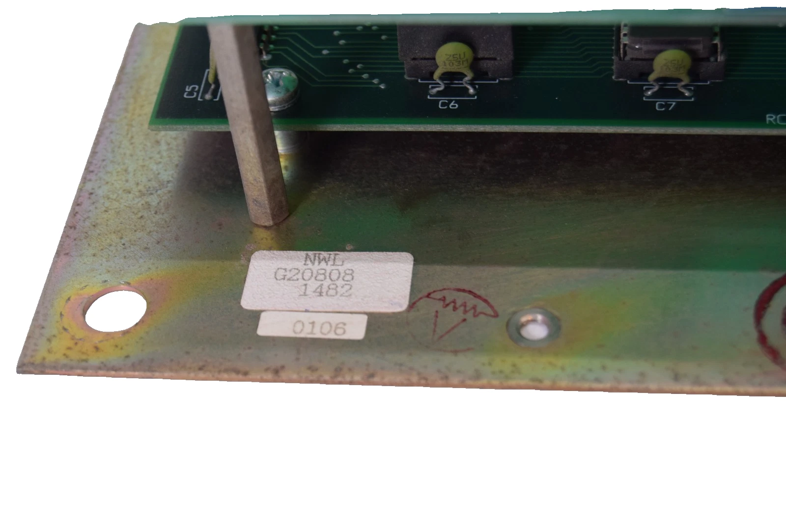 Used NWL Transformers Inc. D2157D Signal Optimizer PCB Circuit Board w/ D20136