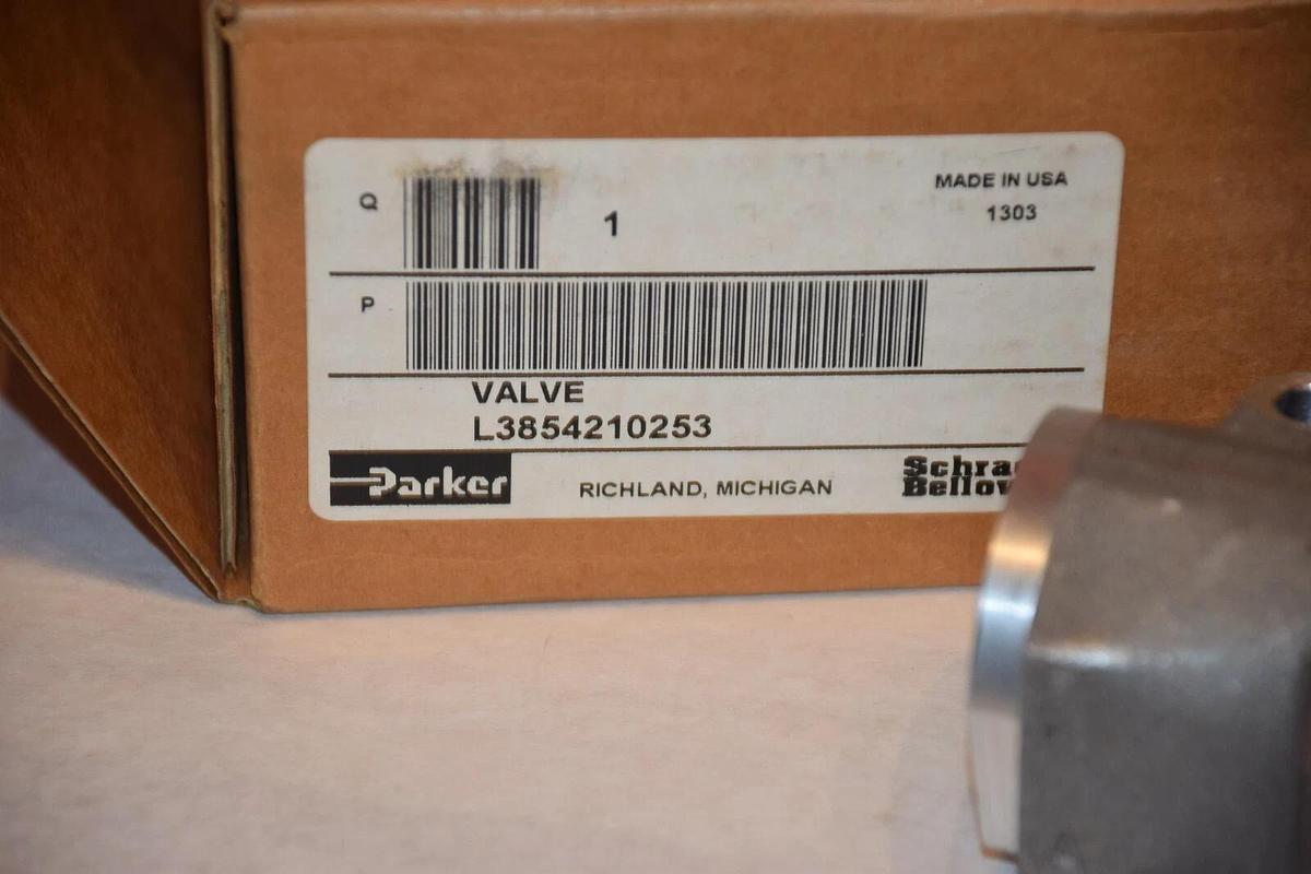 (New) Parker Schrader Bellows L3854210253 Valve Assembly