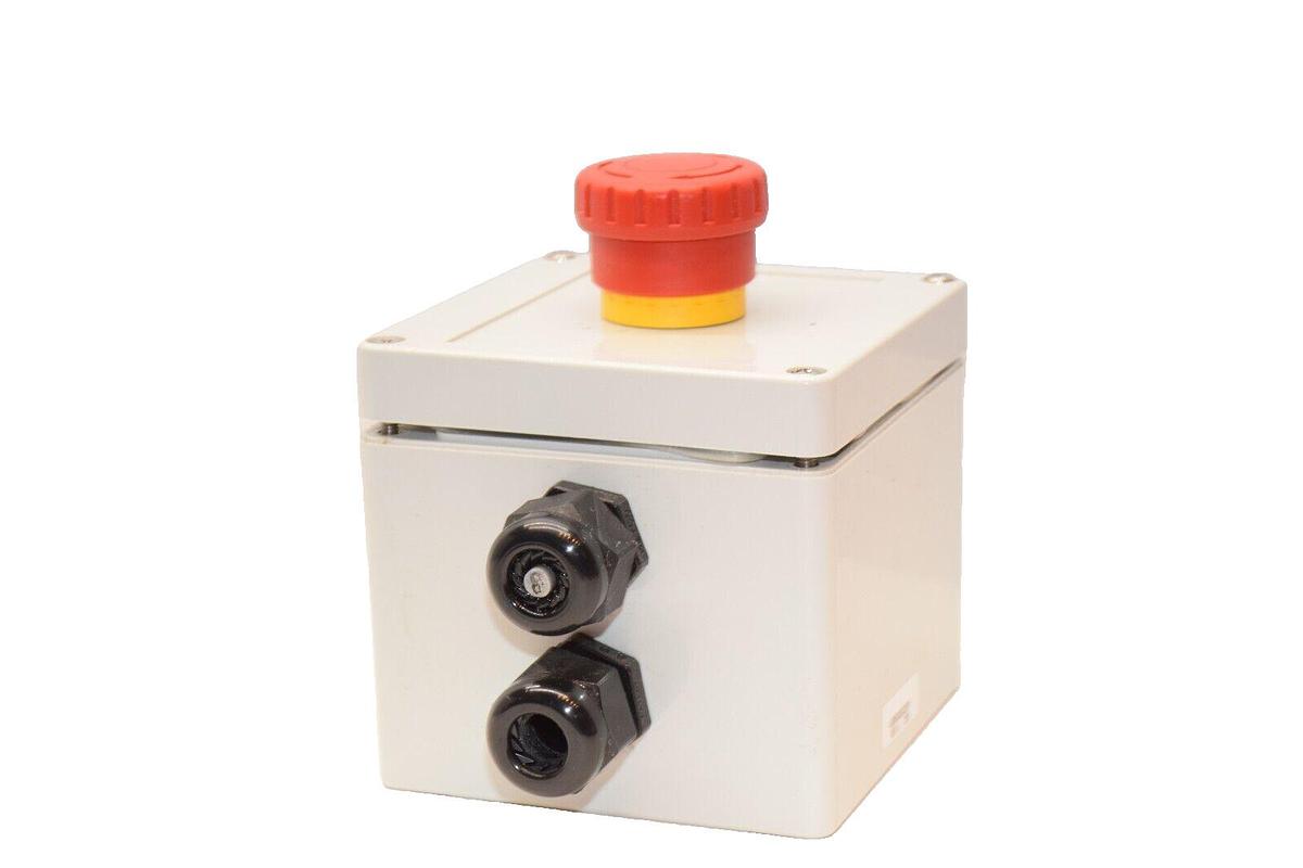 Used BUD INDUSTRIES 4X, 12, 13 CH-417 459800383261 Rev A Control Panel Enclosure