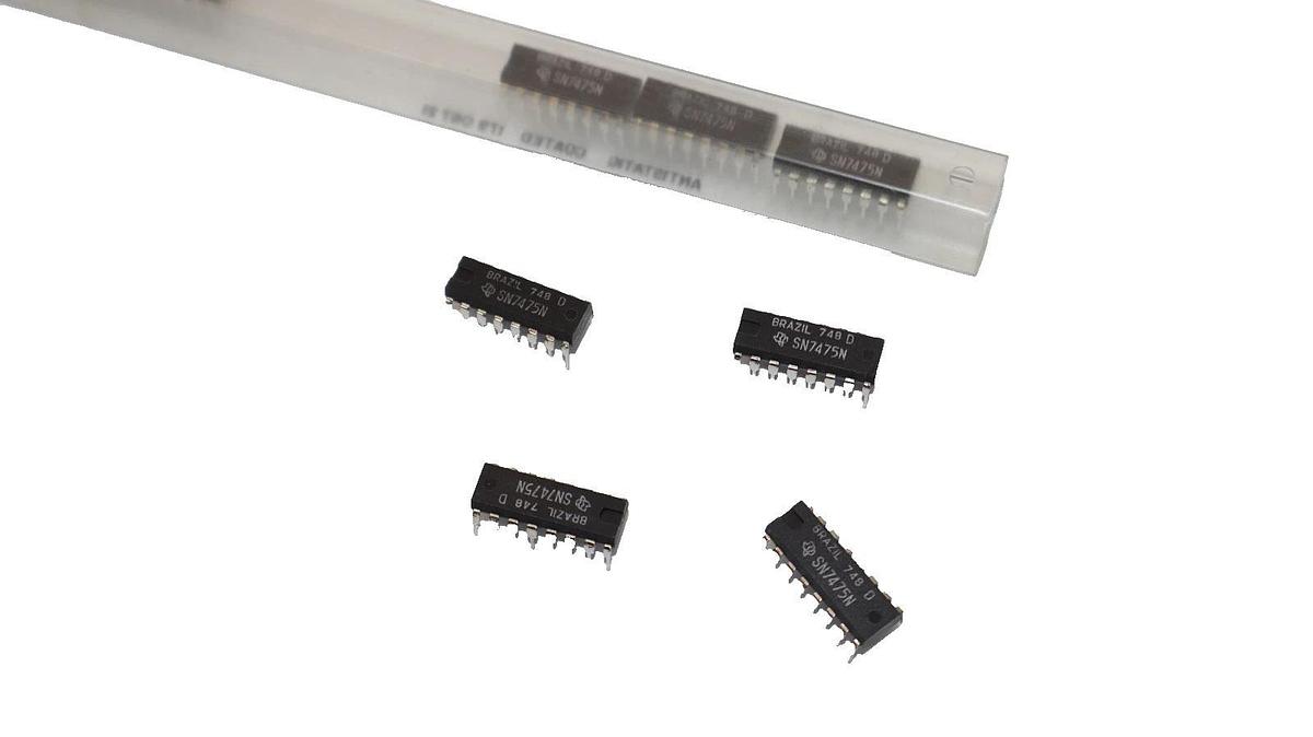 Texas Instrument Integrated Circuit Prom SN7475AN (New - Lot of 25)