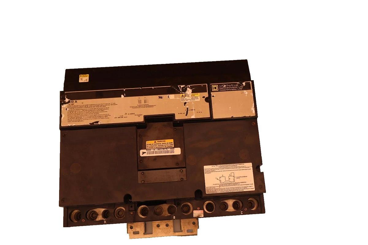 Used Square D Circuit Breaker 1200Amp SL1200 1200A Frame 600V 3Pole