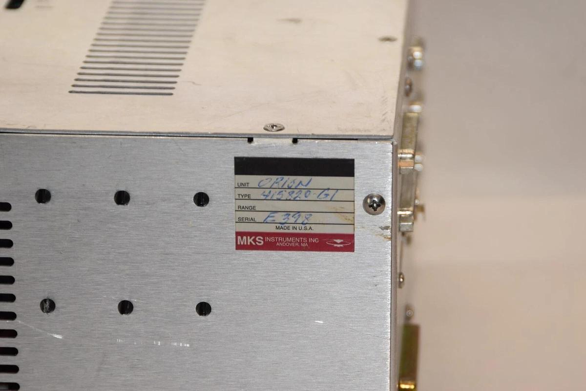 Used MKS Orion UTI QualiTorr Orion Station Controller 415820-G1