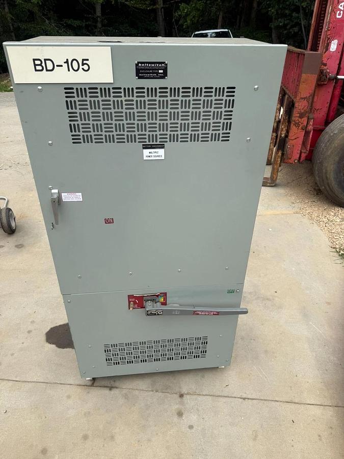 Used Boltswitch Enclosure E3466 2500a Bolted Pressure Contact Switch VM369-ST 1600a