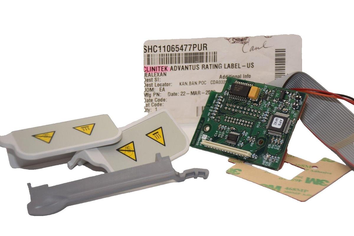 Used CLINITEK 99400932 Rev C , 50033716 Rev A , SHC11065477PUR Board