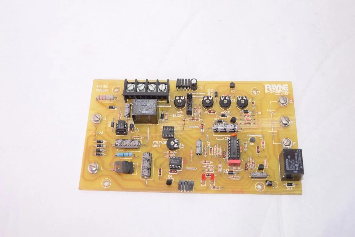 Used PAYNE MK 9E 060587 MK9E Circuit Board