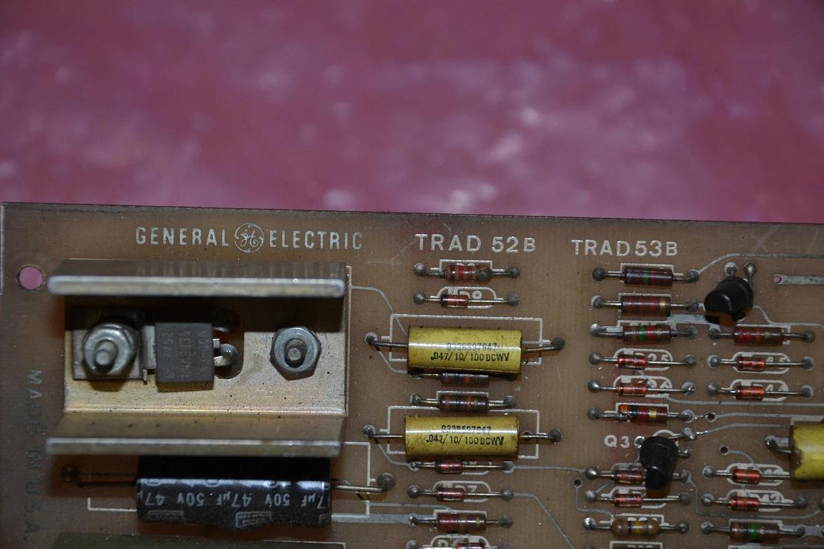 Used GENERAL ELECTRIC CIRCUIT BOARD CARD I & SE LA TRAD 52B TRAD53B