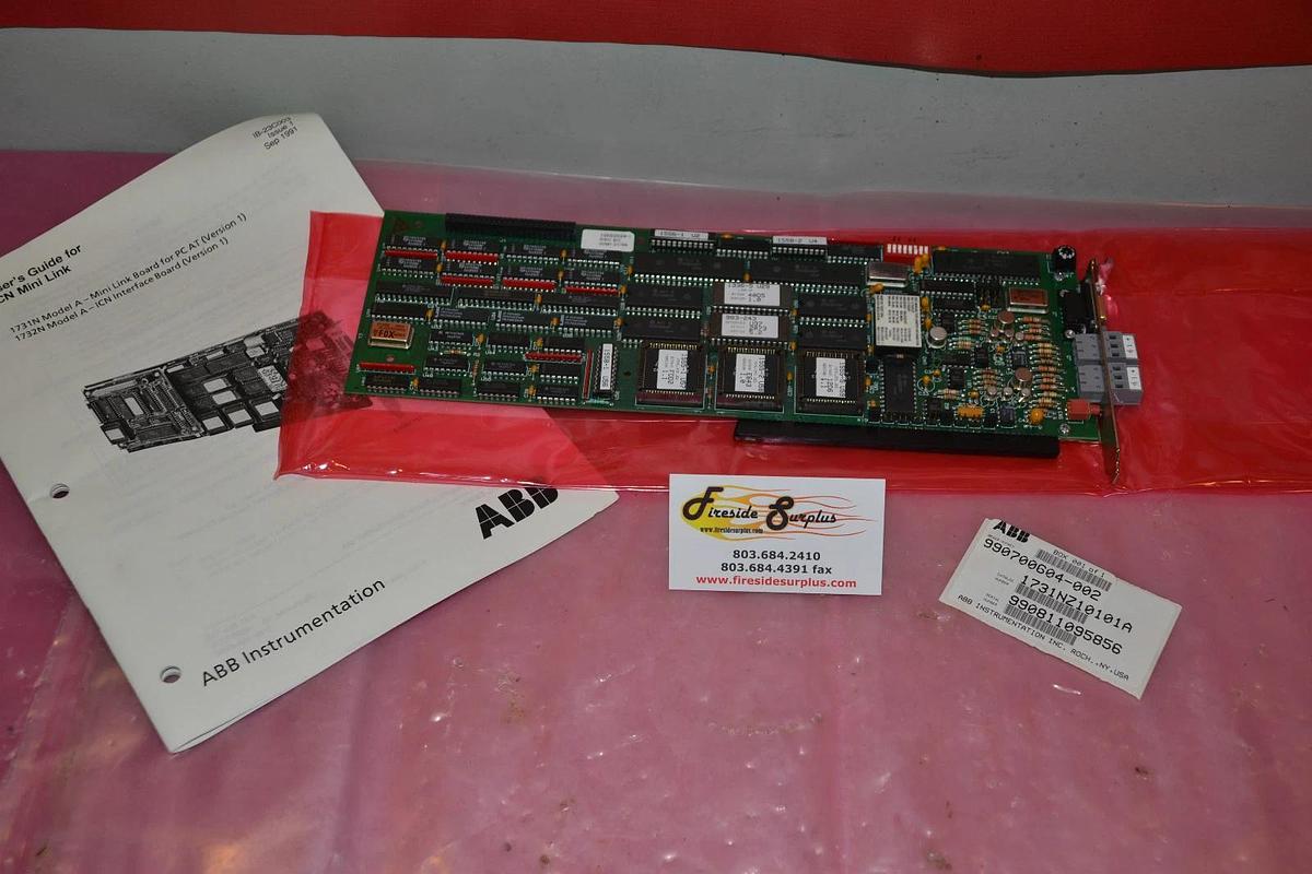 ABB Mini-Link Board 1731NZ10101A 1731NZ10101A-990811095856 125S2929-1 Rev EC NEW