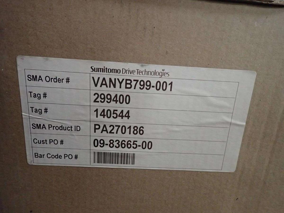 Sumitomo LHUJ-4A125LK-Y2-16 Drive Gear Reducer Ratio 16:1  1750 RPM, 14.8 HP