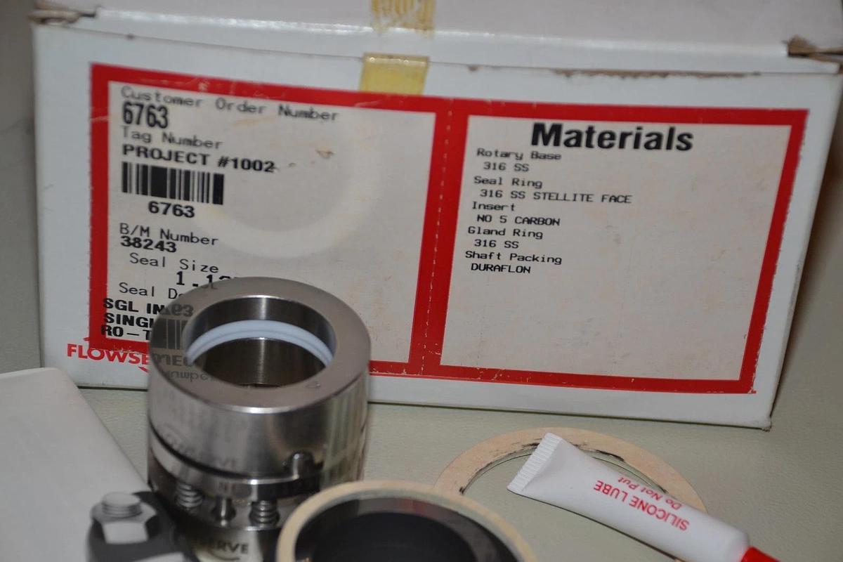 Flowserve Seal  38243 1.125" 316SS NEW