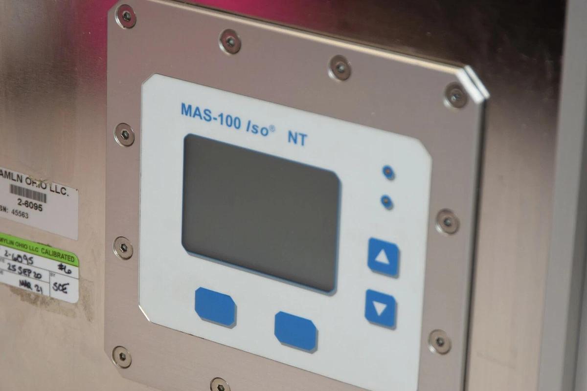 Used Microbiological Air Sampler EMD Millipore MBV MAS-100 Iso NT MH MAS100