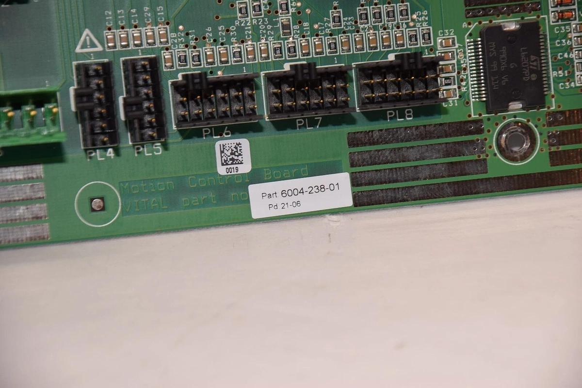 Used VITAL SCIENTIFIC 6004-238-01 , 600423801 Motion Control Board / Card