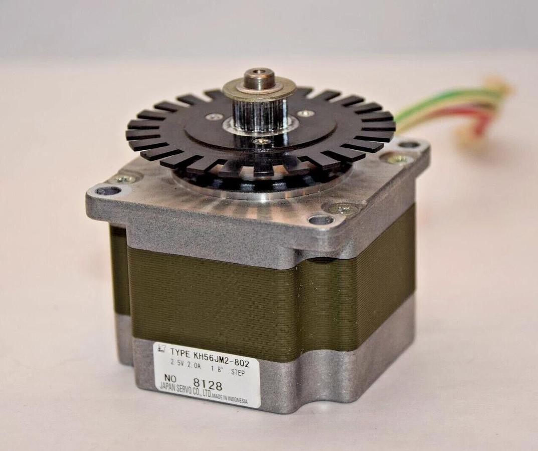 Used Nidec Japan Servo Stepping Stepper Motor KH56JM2-802 KH56JM2802 KH56JM2 2.5v 1.8