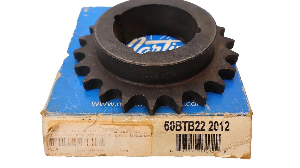 MARTIN 60BTB22 2012 22 Teeth 2012 Bushing Sprocket (NEW)