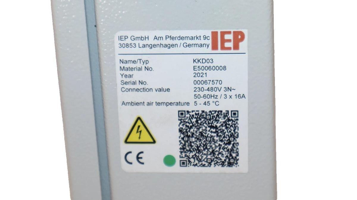 Durr IEP Control Module KKD03 E50060008 230-480V 3P Pump Motor Control