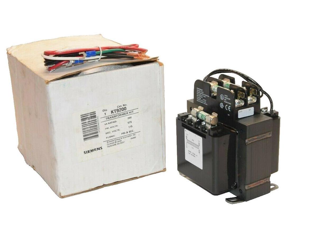 SIEMENS KT9200 575v 115V 200VA Transformer Kit (NEW)