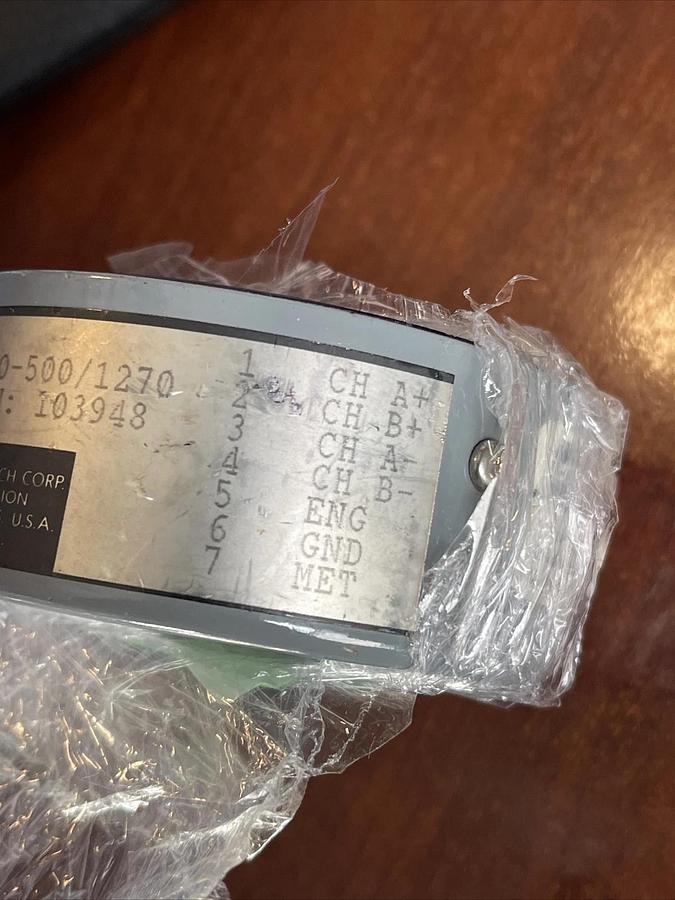 (New) DRC Dynamics Research Corp 30-10-B20-500/1270 ENCODER