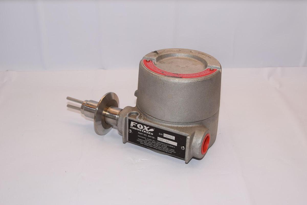 FOX INDUSTRIES SW100-C3F-AC Pressure Switch