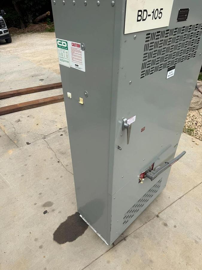 Used Boltswitch Enclosure E3466 2500a Bolted Pressure Contact Switch VM369-ST 1600a
