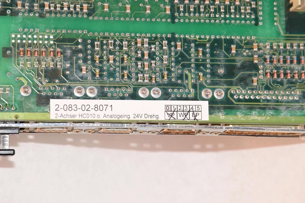 Used HOMATIC 2-083-02-8071 2-Achser F. HC010 Rev 05 Analog Control Card