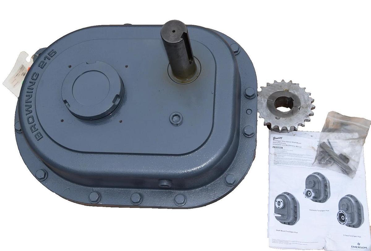 Browning Shaft Mounted Gearbox Gear Box Speed Reducer 215 215SMTP25 24.9  NOS