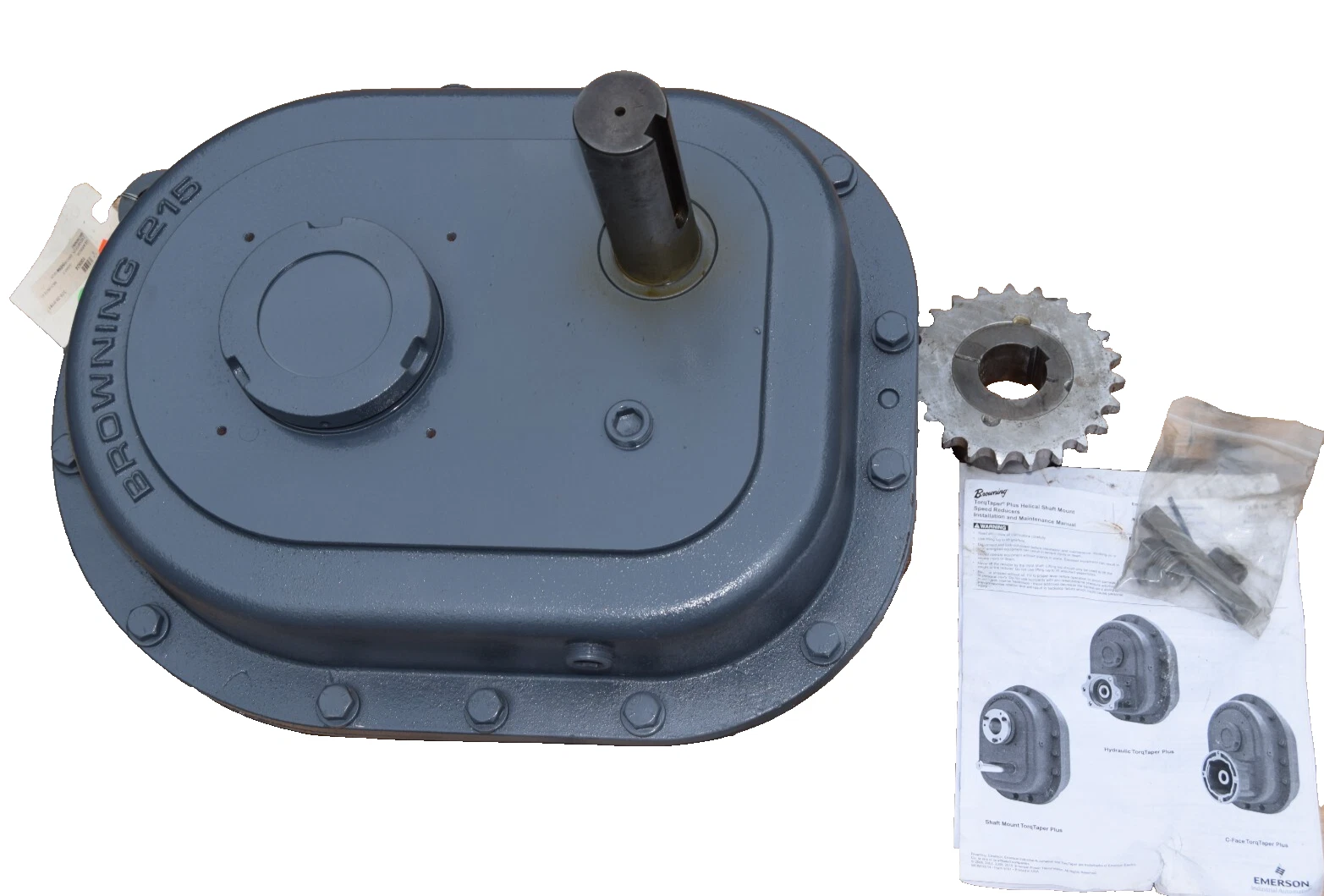 Browning Shaft Mounted Gearbox Gear Box Speed Reducer 215 215SMTP25 24.9 NOS