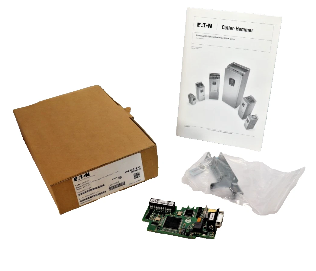 EATON Profibus DP w Sub-D9 Conn Circuit Board Card OPTC5V 782116319763 (NEW)
