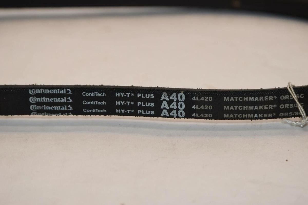 (NEW - Lot of 3) Contential A40 4L420 ContiTech HY-T Plus V-Belt