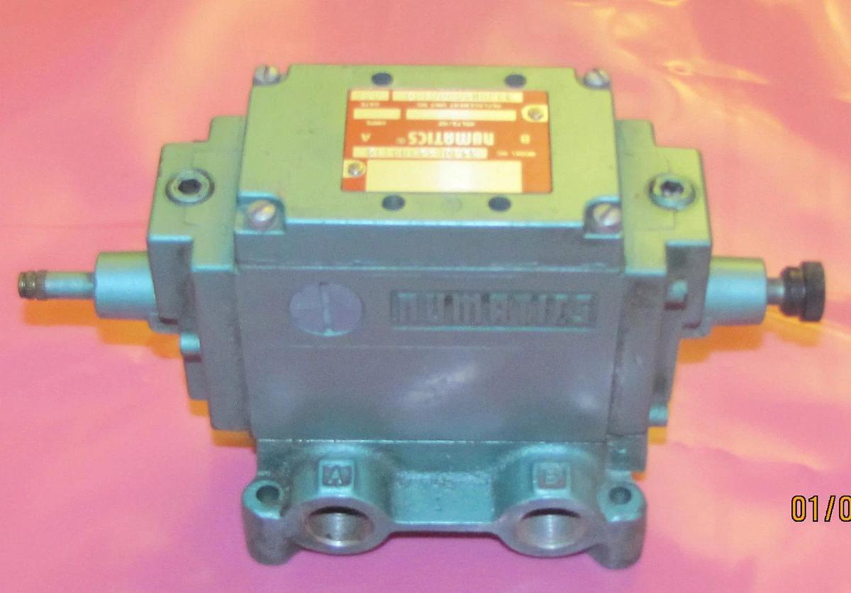 Used NUMATICS VALVE 34JDR4410011D repl# 33JDR4000011D