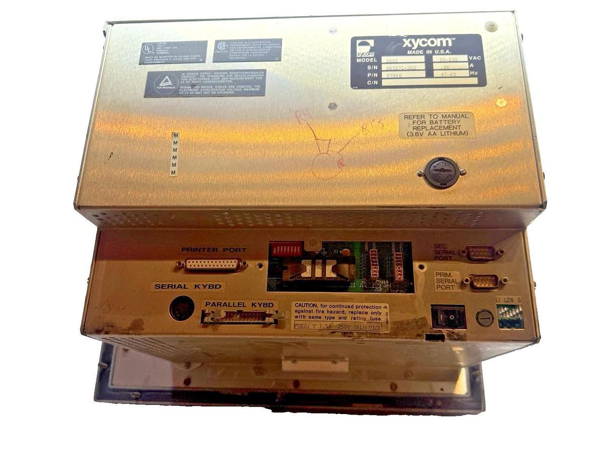 Used XYCOM Operator Interface Terminal 2005 97958 90-250vac - Used, good working
