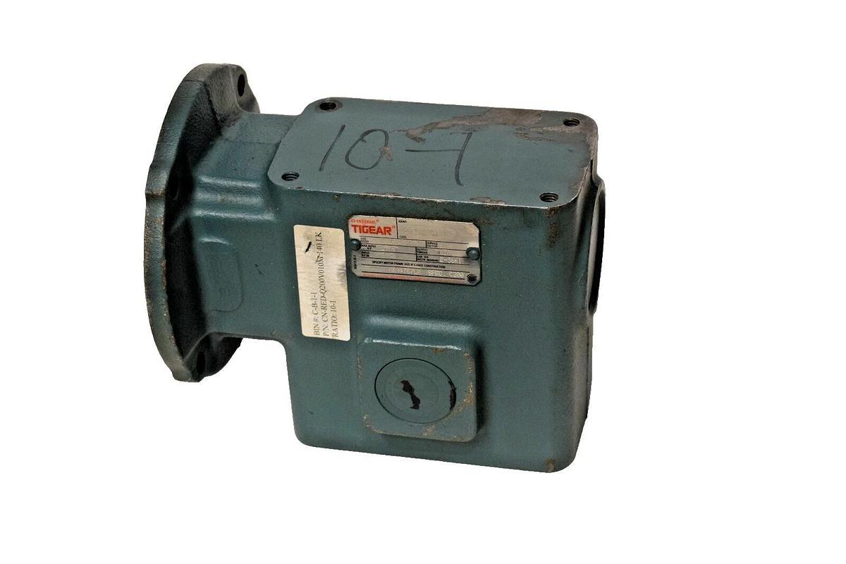 DODGE TIGEAR, Worm Gear Speed Reducer Q200Y010M140LK 10:1 ratio gear box (New)