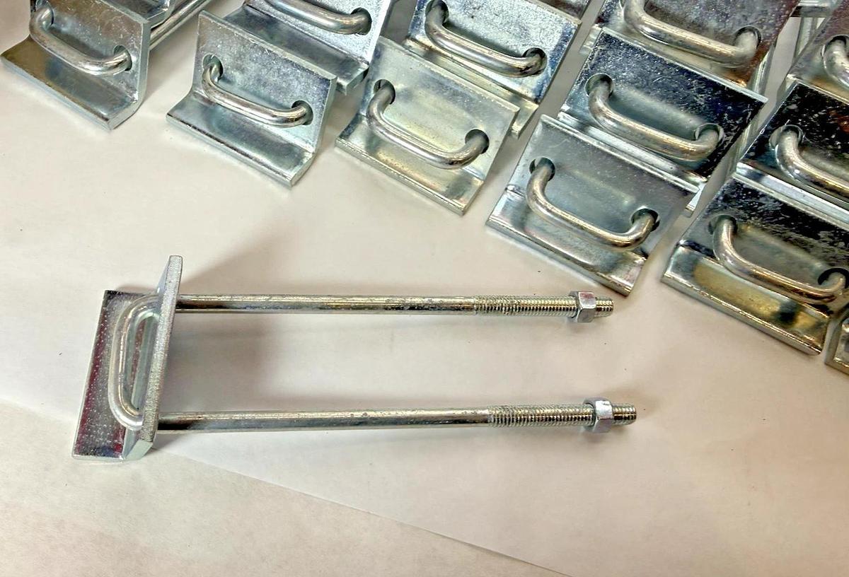 Florida Strut to Beam Clamp w Square U-Bolt BC680000EG 8-1/4" EG  (NEW - Qty 25)