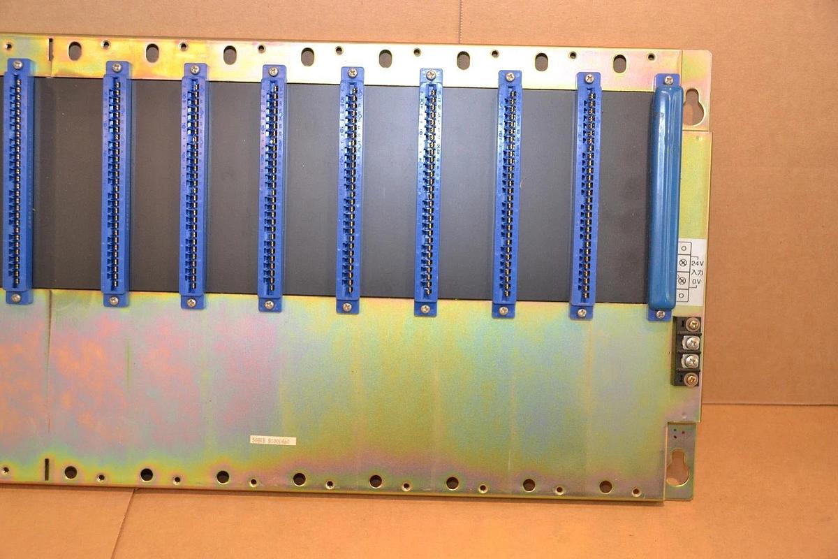 Used Sharp Satellite PLC I/O Rack Chassis Backplane 10 Slot ZW-508KB 508KB