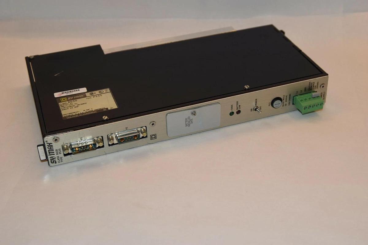 Refurbished (Refurb) SQUARE D SY/MAX 8030 Type PS35 Power Supply 8030 PS 35, PS35 PS-35  A1