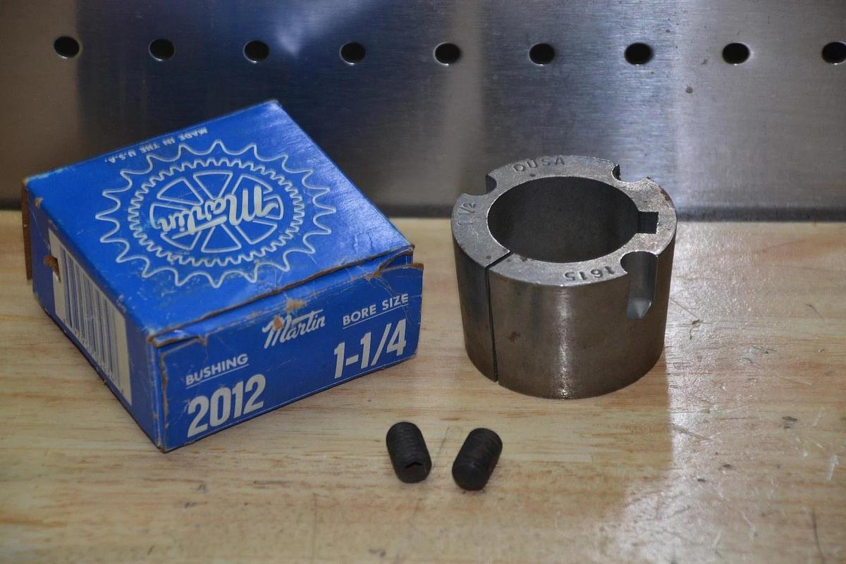MARTIN 2012 1-1/4" BORE SIZE TAPER BUSHING NEW