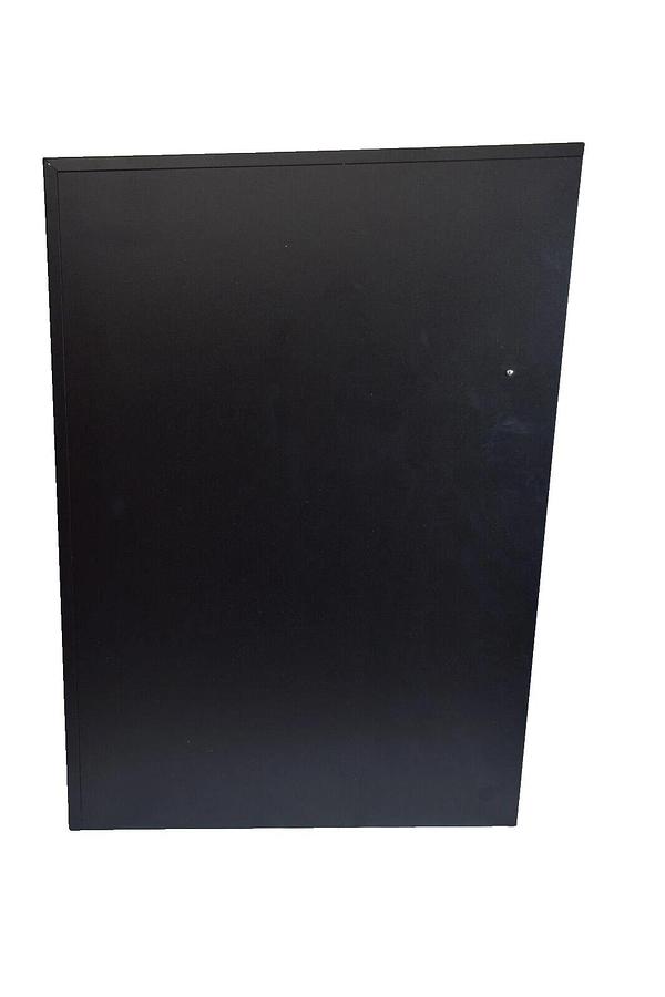 (NEW) QUALARC WF-VACMB Large Capacity Galvanized Steel Locking Mailbox Black