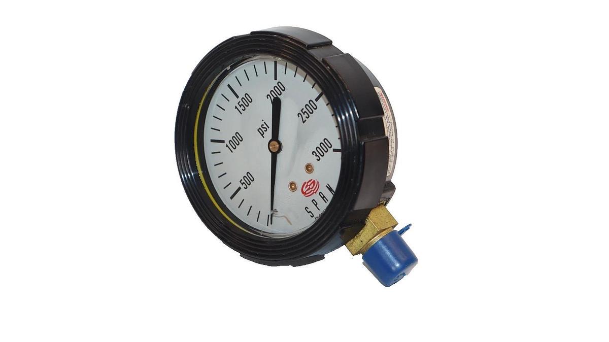 Span 02-0359-D 0-3000psi Pressure Gauge (New)